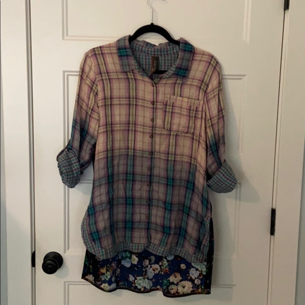ARATTA SILENT JOURNEY shirt size large